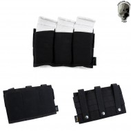 Tasca Tripla Elastica Black Per M4/m16 Caricatori Tmc (tmc-2269-bk)