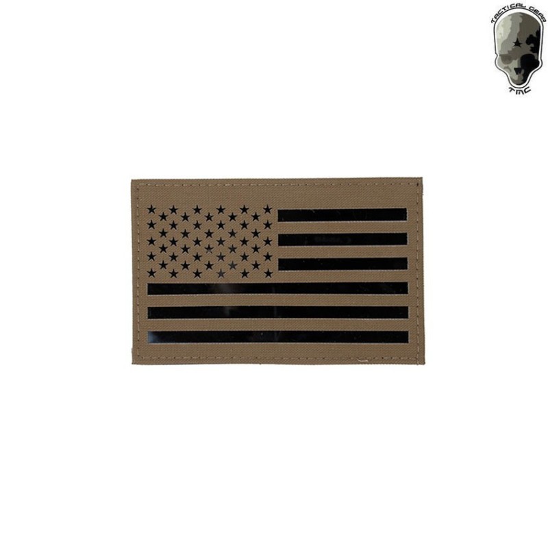Large Usa Infrared Patch Coyote Brown Tmc (tmc-2277-cb)