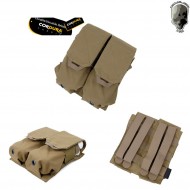 Tasca Quop Doppia Quattro Posti Per Caricatore M4/m16 Matte Coyote Brown Tmc (tmc-2303-cb)