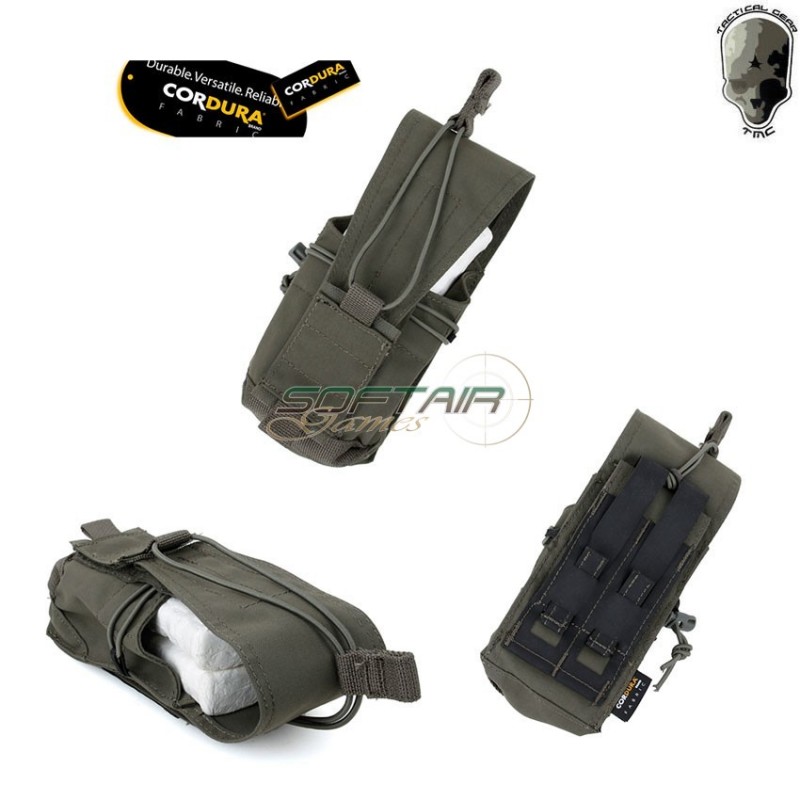 Tasca Porta Radio Mbtir Style Matte Ranger Green Tmc (tmc-2323-rg)