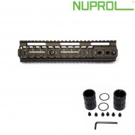 Bocca Rail 10 Inches Type Noveske Bronze Nuprol (nu-nrs-01-10-bro)