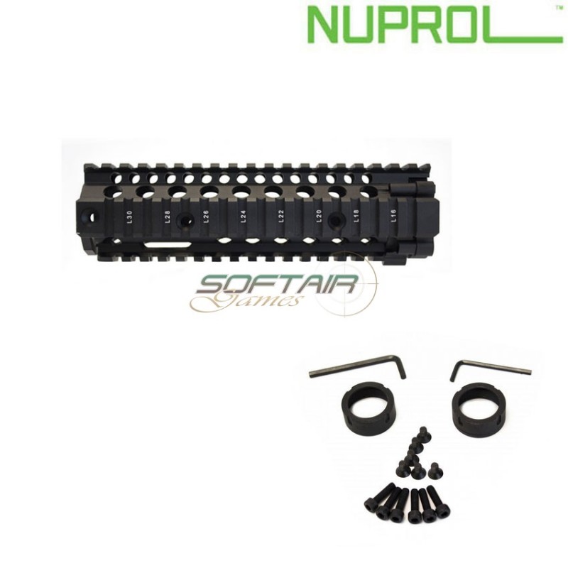 Bocca Rail 7 Pollici Type Dd Mk18 Black Nuprol (nu-nrs-02-07-blk)