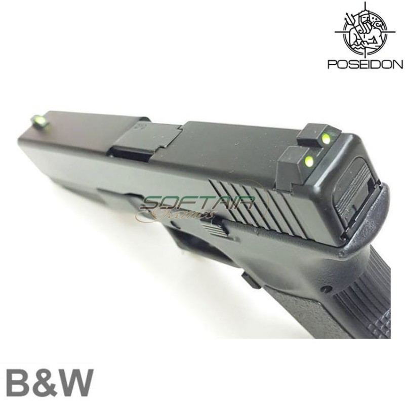 Pistola A Gas B&w S17b G17 Gbb Black Poseidon (pbw-s17b)