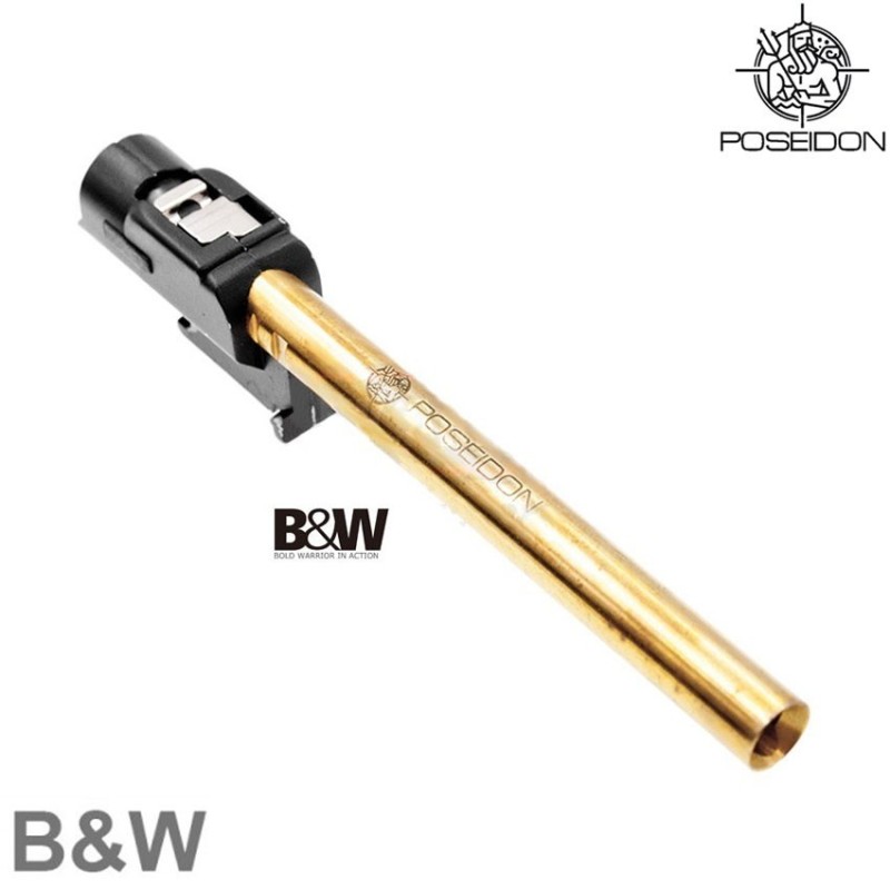 Pistola A Gas B&w S17b G17 Gbb Black Poseidon (pbw-s17b)