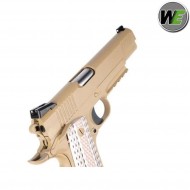 Gas Pistol M45a1 Marines Cqbp Desert Scarellante We (we-we15t)