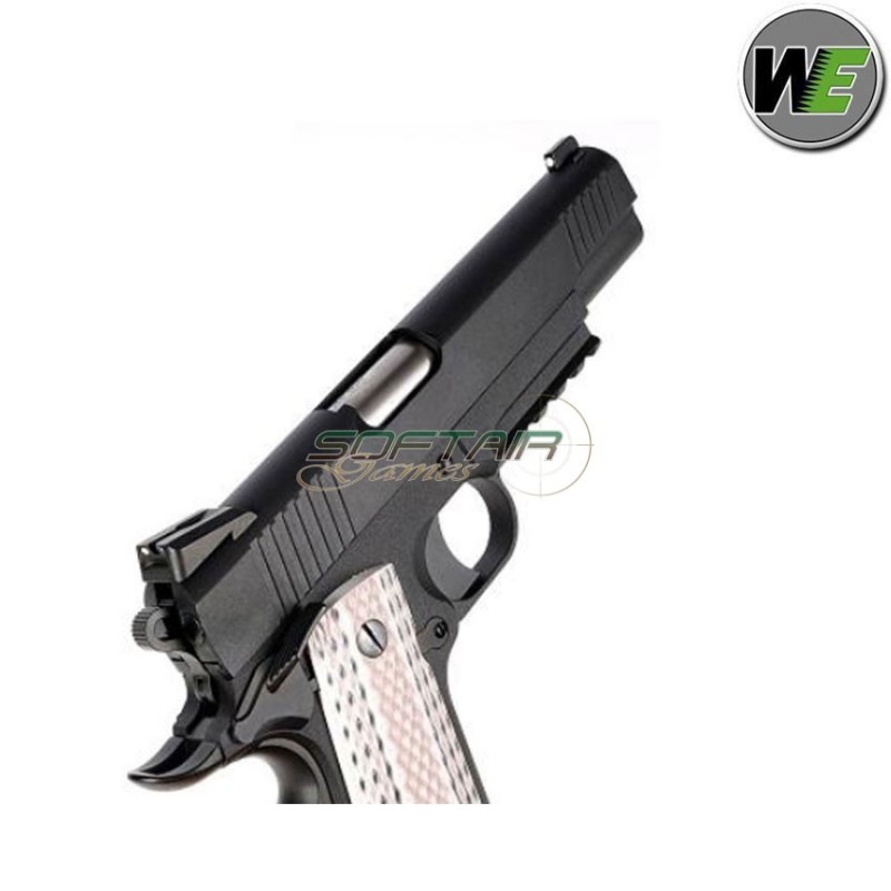 Gas Pistol M45a1 Marines Cqbp Black Scarellante We (we-we15b) Gas Pistol M45a1 Marines Cqbp Black Scarellante We (we-we15b)