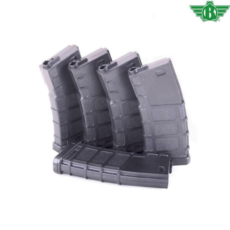 Set 5 Caricatori Monofilari 140bb Black Per M4/m16 Bolt (ba-065b-5) Set 5 Caricatori Monofilari 140bb Black Per M4/m16 Bolt (ba-065b-5)