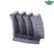 Set 5 Mid-caps Magazines 140bb Black For M4/m16 Bolt (ba-065b-5) Set 5 Mid-caps Magazines 140bb Black For M4/m16 Bolt (ba-065b-5)