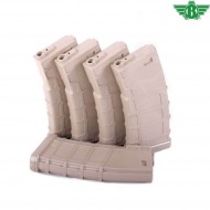 Set 5 Mid-caps Magazines 140bb Tan For M4/m16 Bolt (ba-065t-5) Set 5 Mid-caps Magazines 140bb Tan For M4/m16 Bolt (ba-065t-5)