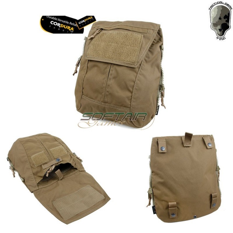 Zaino Jpc Zip Back Panel Coyote Brown Tmc (tmc-2483-cb)