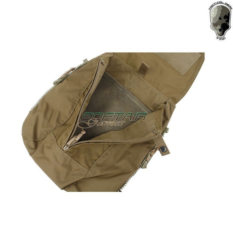 Zaino Jpc Zip Back Panel Coyote Brown Tmc (tmc-2483-cb)