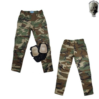 Tactical Pants E-one Woodland Tmc (tmc-2489-wl)