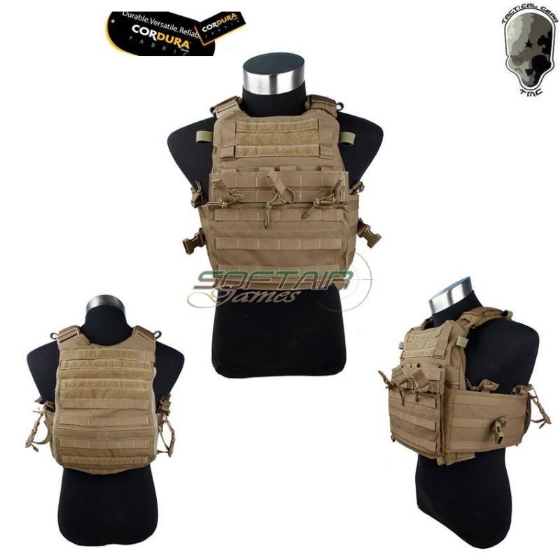 Plate Carrier Aoe Style Coyote Brown Tmc (tmc-2519-cb) Plate Carrier Aoe Style Coyote Brown Tmc (tmc-2519-cb)