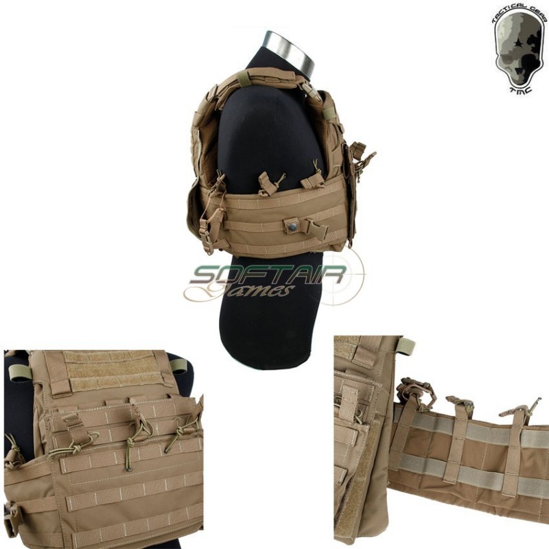 Plate Carrier Aoe Style Coyote Brown Tmc (tmc-2519-cb) Plate Carrier Aoe Style Coyote Brown Tmc (tmc-2519-cb)