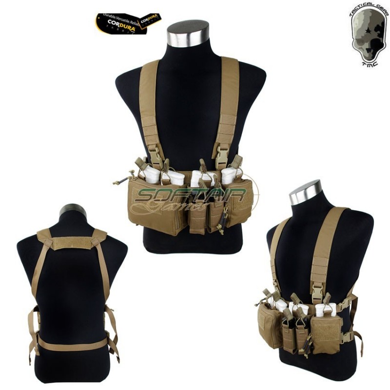 Chest Rig 762 Type Coyote Brown Tmc (tmc-2527-cb) Chest Rig 762 Type Coyote Brown Tmc (tmc-2527-cb)