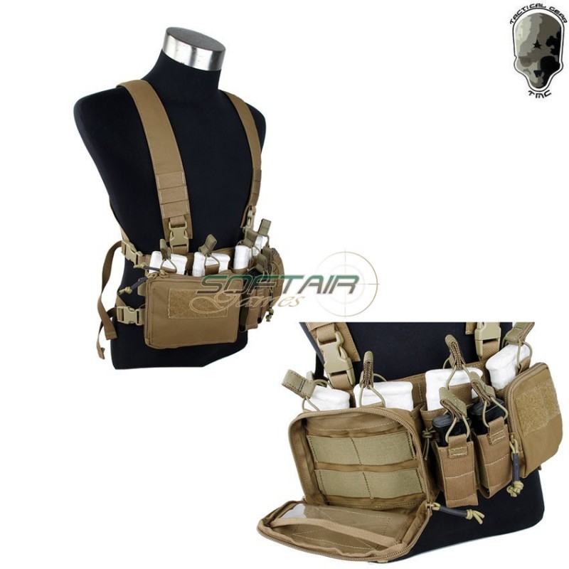 Chest Rig 762 Type Coyote Brown Tmc (tmc-2527-cb) Chest Rig 762 Type Coyote Brown Tmc (tmc-2527-cb)