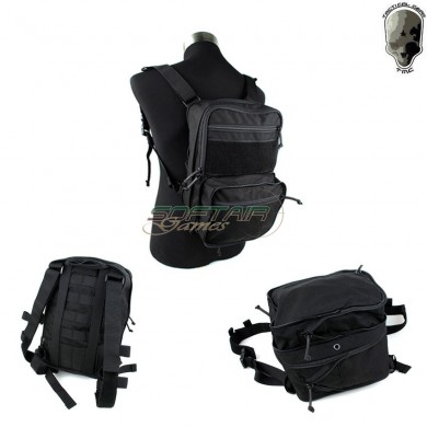 Mini Backpack 410 Type Flatpack Black Tmc (tmc-2529-bk)