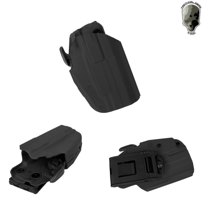 Compact Rigid Holster 5x79 Style Black Tmc (tmc-2583-bk)