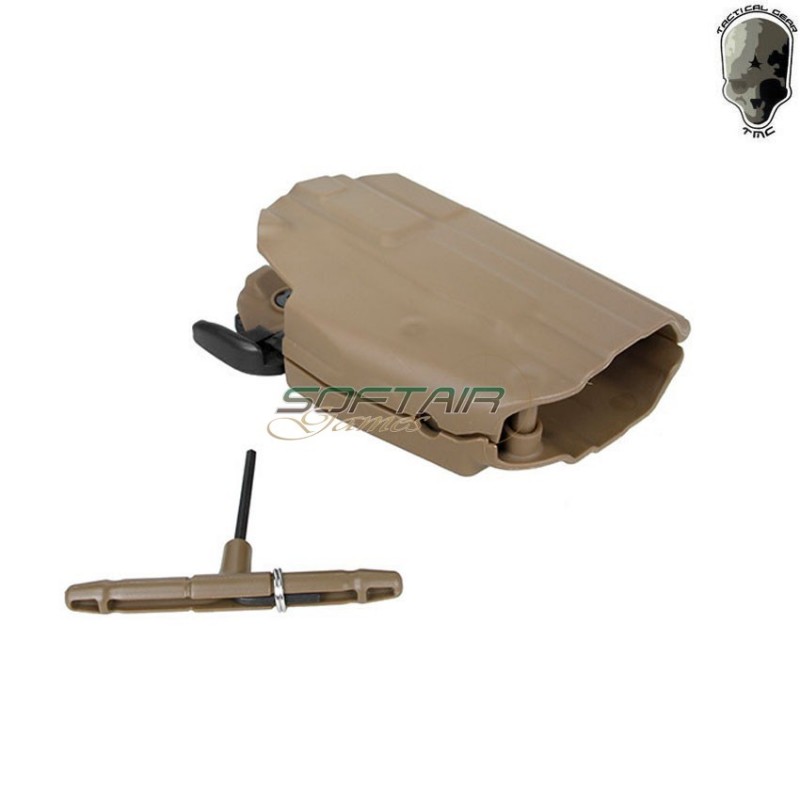 Compact Rigid Holster 5x79 Style Coyote Brown Tmc (tmc-2583-cb)