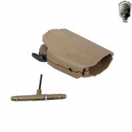 Compact Rigid Holster 5x79 Style Coyote Brown Tmc (tmc-2583-cb)