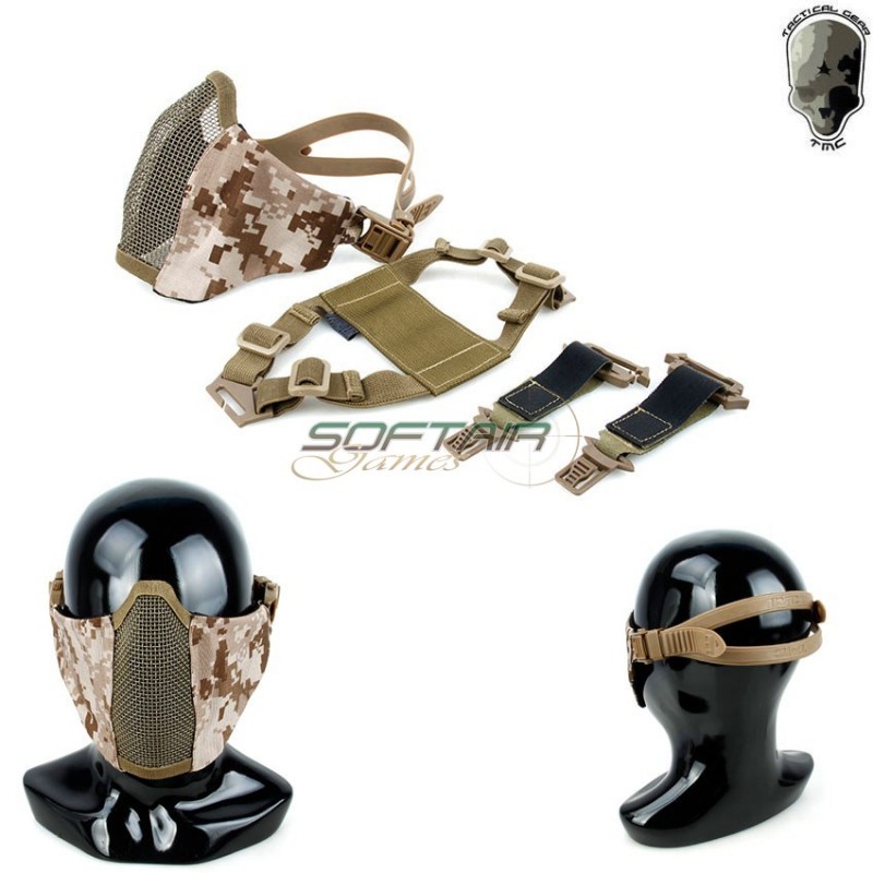 Pdw Ver.2.0 Half Face Protective Mesh Mask Aor1 Tmc (tmc-2589-aor1)