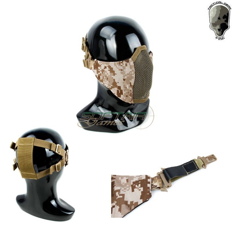 Pdw Ver.2.0 Half Face Protective Mesh Mask Aor1 Tmc (tmc-2589-aor1)