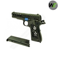 Pistola A Gas 1911 Gen.2 Hex Cut Black Scarellante We (we-we16b)