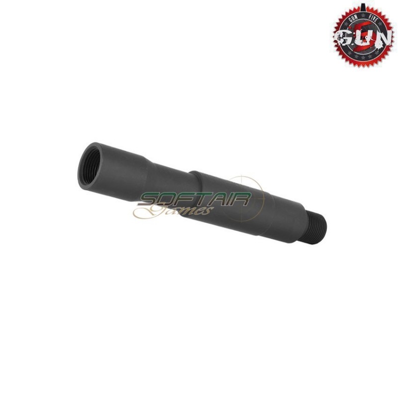 External Barrel Extension 100mm Ccw/ccw Black Gun Five (gf-037) External Barrel Extension 100mm Ccw/ccw Black Gun Five (gf-037)