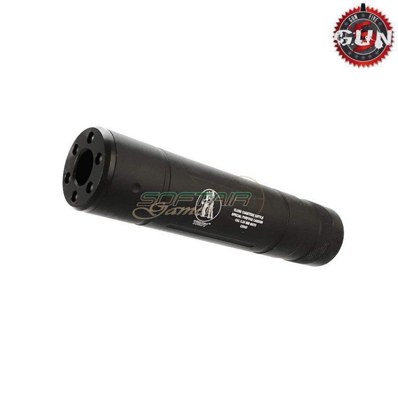 Silencer Aeg 145x30mm Black Troy 14x1 Ccw Gun Five (gf-147l)