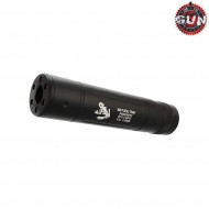 Silencer Aeg 155x30mm Black Navy Seal Team 14x1 Ccw Gun Five (gf-148a)