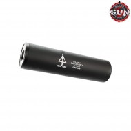 Silencer Aeg/gbb 130x35mm Black Delta Force 14x1 Cw/ccw Gun Five (gf-186e)