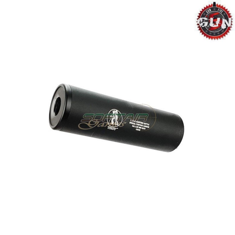 Silencer Aeg/gbb 110x35mm Black Troy 14x1 Cw/ccw Gun Five (gf-190l) Silencer Aeg/gbb 110x35mm Black Troy 14x1 Cw/ccw Gun Five (gf-190l)