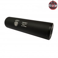 Silenziatore Aeg/gbb 130x35mm Black Army 14x1 Cw/ccw Gun Five (gf-186h)