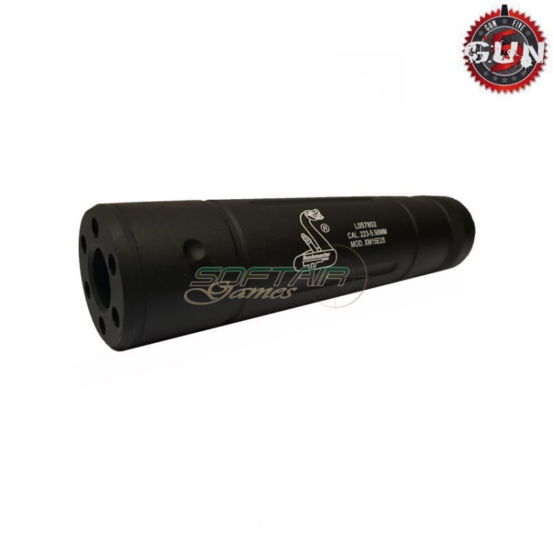 Silencer Aeg 145x30mm Black Bushmaster 14x1 Ccw Gun Five (gf-147i)