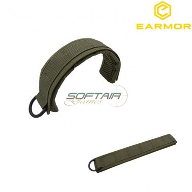 Headband Cover Intercambiabile Modulare Advanced Foliage Green Earmor (ea-m61-fg)