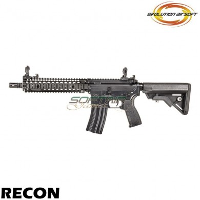 Electric Rifle Recon Series Mk18 Mod1 10.8" Black Full Metal Evolution Airsoft (ea-ec16ar)