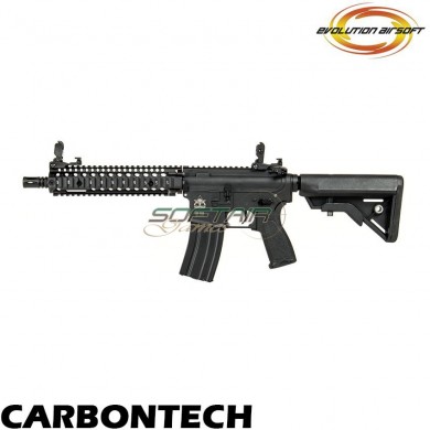 Electric Rifle Carbontech Series Mk18 Mod1 10.8" Black Evolution Airsoft (ea-ec18ar)