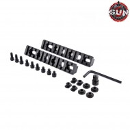 Set 2 Metal Rails For M4/m16 Handguard Gun Five (gf-m7005)