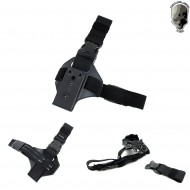 Leg System Panel Black For Rigid Holster 579 Type Tmc (tmc-2673-bk)