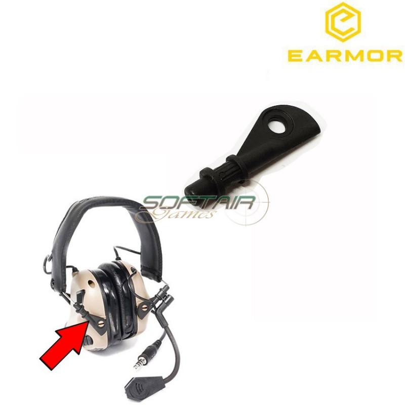 Replaced Arm For M31 / M32 Headset Earmor (ea-b2044-1-bk)