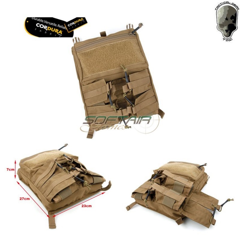 Pannello Tattico Utility Type 2 Coyote Brown Per Vest Tmc (tmc-2743-cb)