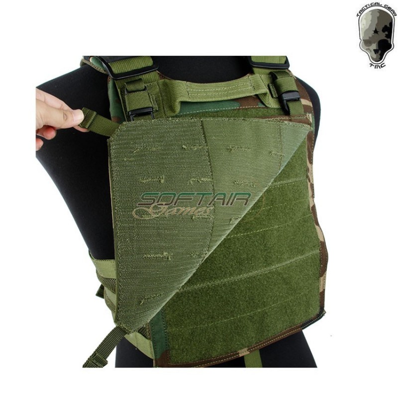 Plate Carrier 420 Lbx Type Woodland Tmc (tmc-2745-wl) Plate Carrier 420 Lbx Type Woodland Tmc (tmc-2745-wl)