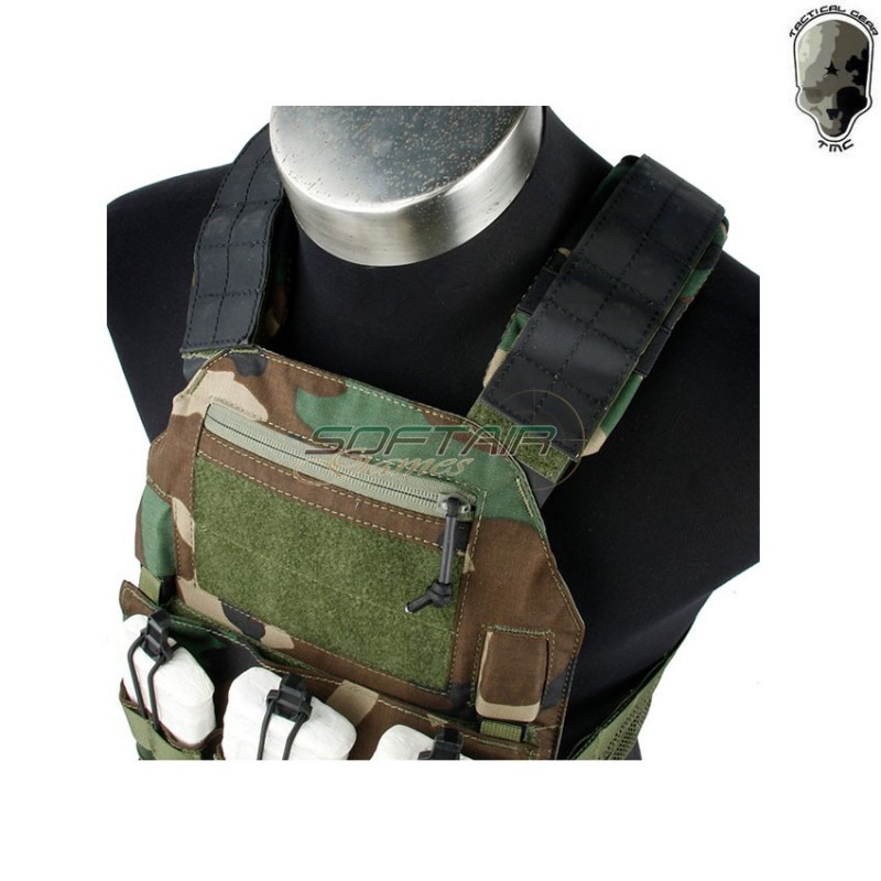 Plate Carrier 420 Lbx Type Woodland Tmc (tmc-2745-wl) Plate Carrier 420 Lbx Type Woodland Tmc (tmc-2745-wl)