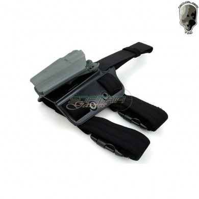 Sistema Cosciale Black Per Fondine Rigide Sfl Type Tmc (tmc-2753-bk)