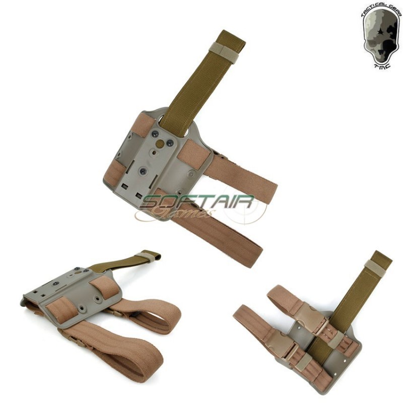 Sistema Cosciale Khaki Per Fondine Rigide Sfl Type Tmc (tmc-2753-kk)