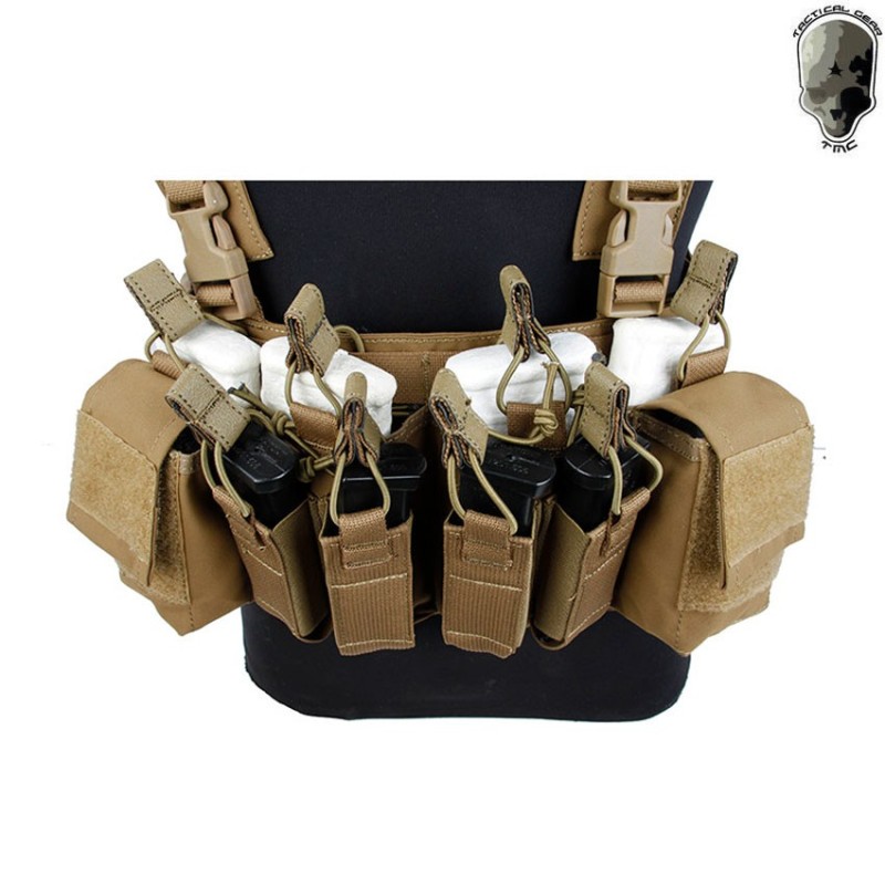 Chest Rig Xr Type Coyote Brown Tmc (tmc-2755-cb)