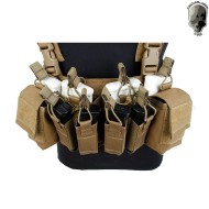 Chest Rig Xr Type Coyote Brown Tmc (tmc-2755-cb)