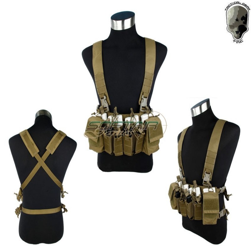 Chest Rig Xr Type Khaki Tmc (tmc-2755-kk)
