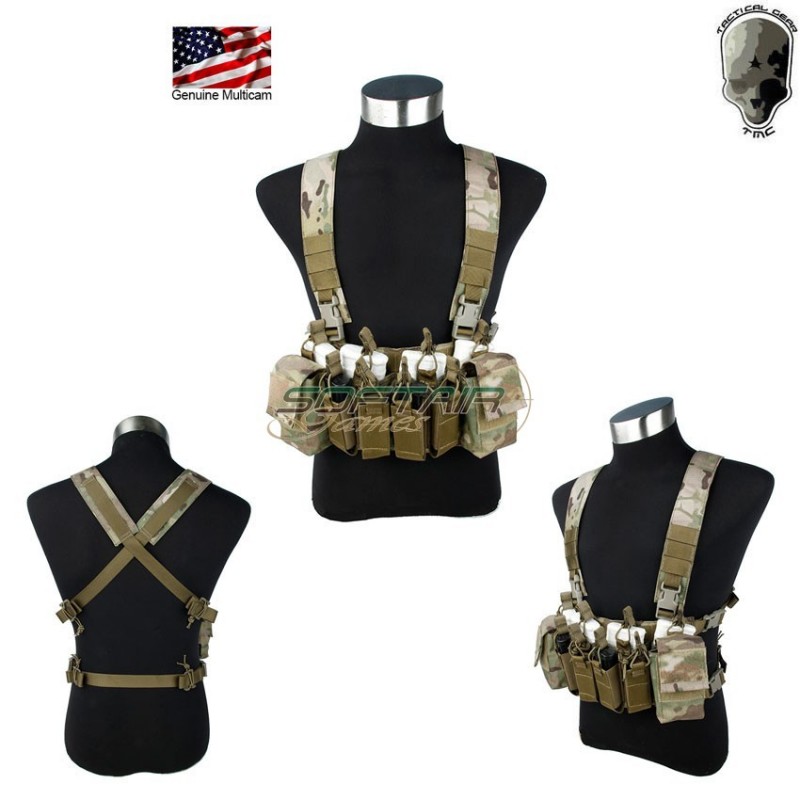 Chest Rig Xr Type Multicam® Genuine Usa Tmc (tmc-2755-mc)