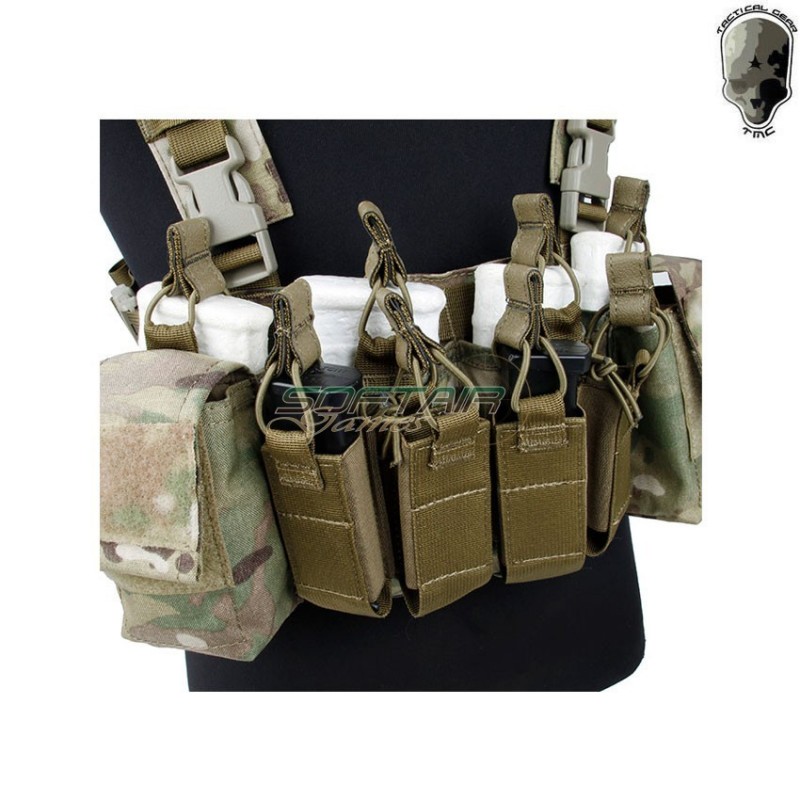 Chest Rig Xr Type Multicam® Genuine Usa Tmc (tmc-2755-mc)